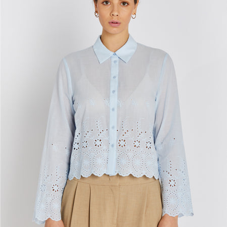 Rue de Femme RDFJadea shirt Blue Stone