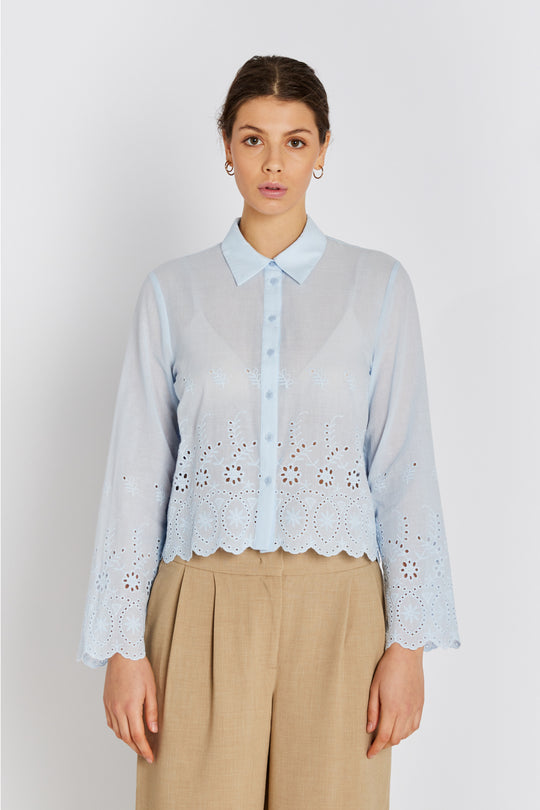 Rue de Femme RDFJadea shirt Blue Stone