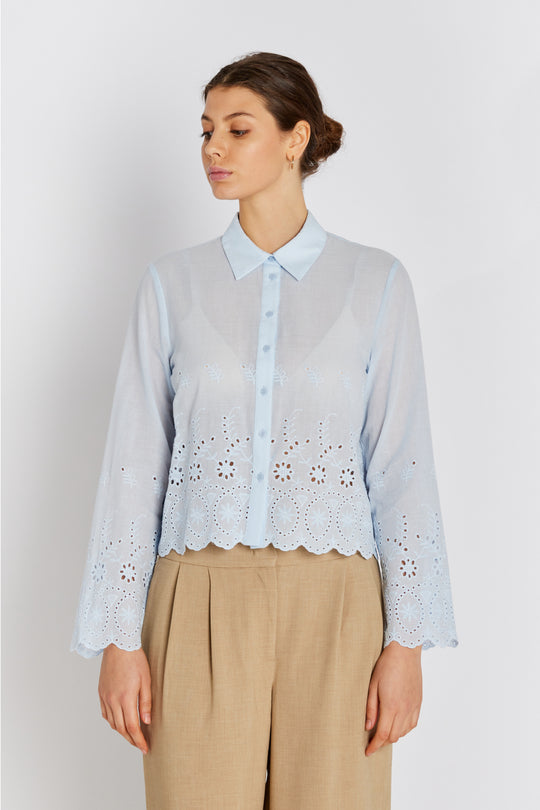 Rue de Femme RDFJadea shirt Blue Stone