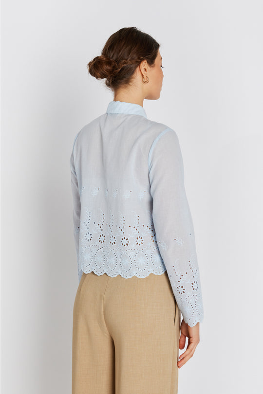 Rue de Femme RDFJadea shirt Blue Stone