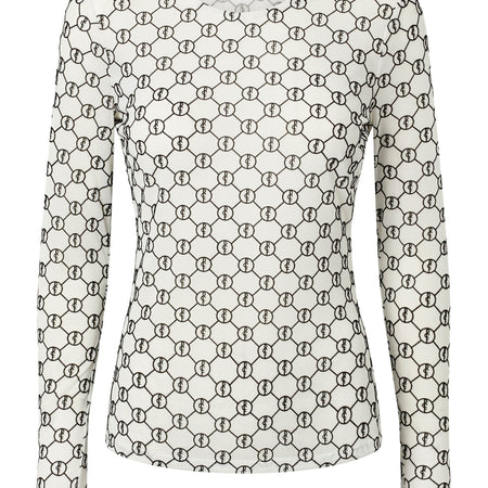 Rue de Femme Round neck blouse Off white