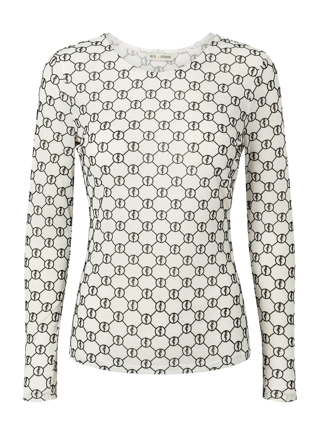 Rue de Femme Round neck blouse Off white