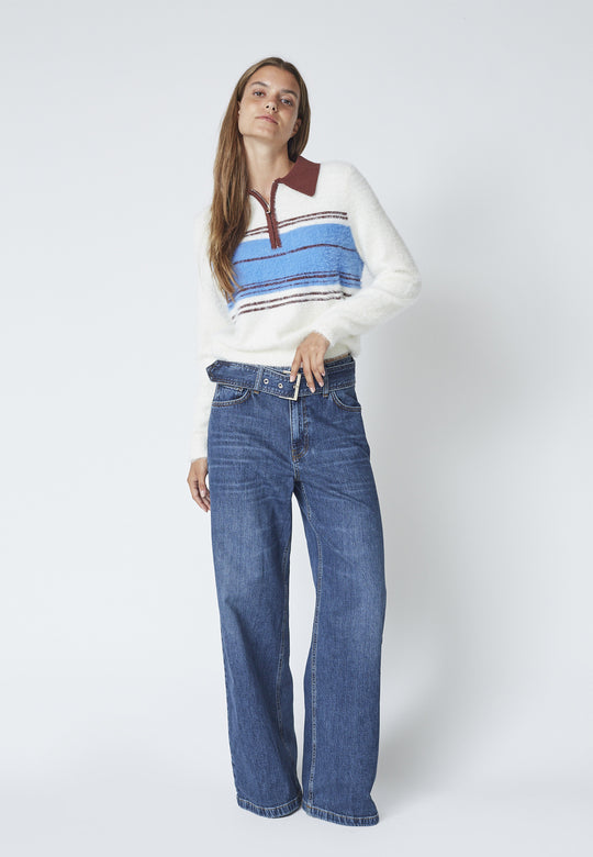 Co’Couture Rumicc Belt Jeans Dark Denim