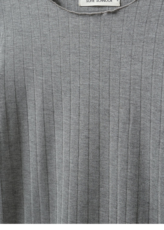 Sofie Schnoor S243320 Mattiesw t-shirt long sleeve grey melange