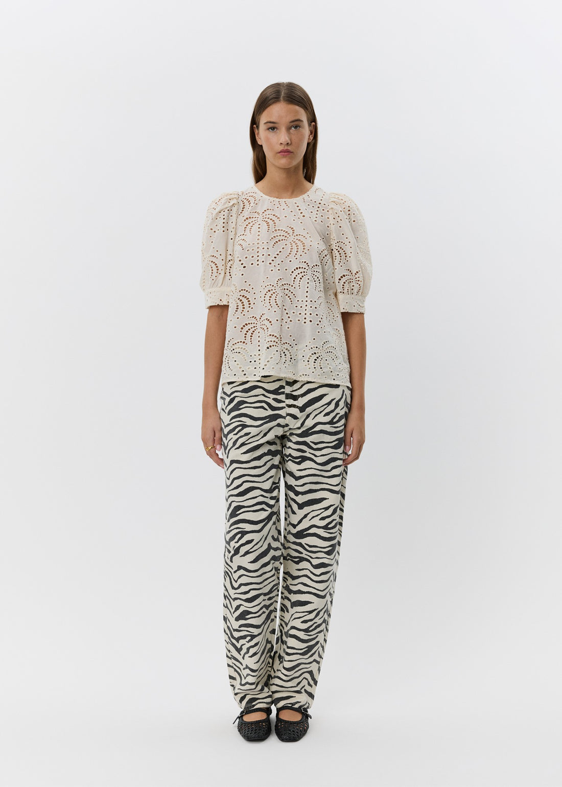 Sofie Schnoor Ahliasw blouse off-white