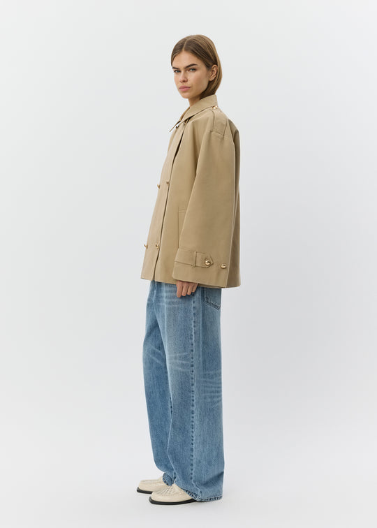 Sofie Schnoor AdriaSW short trench coat
