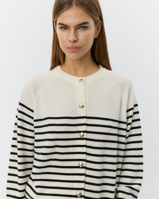 Sofie Schnoor Joanna knit cardigan 0142 Off White