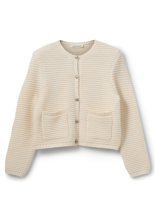 Sofie Schnoor Kyrasw Knit Cardigan off-white