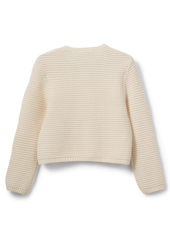 Sofie Schnoor Kyrasw Knit Cardigan off-white