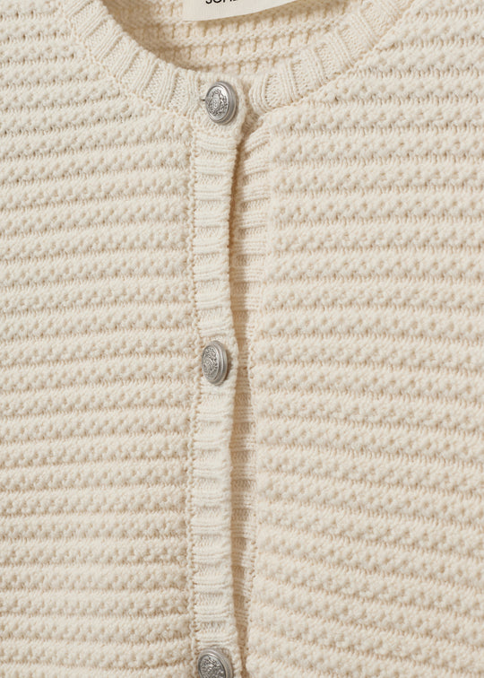 Sofie Schnoor Kyrasw Knit Cardigan off-white