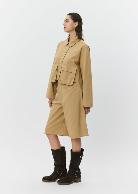 Sofie Schnoor Harley Bermuda shorts Camel