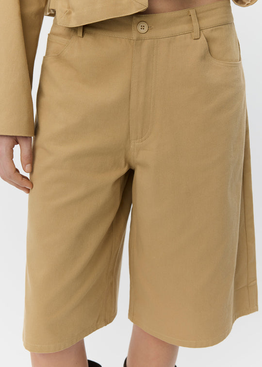 Sofie Schnoor Harley Bermuda shorts Camel