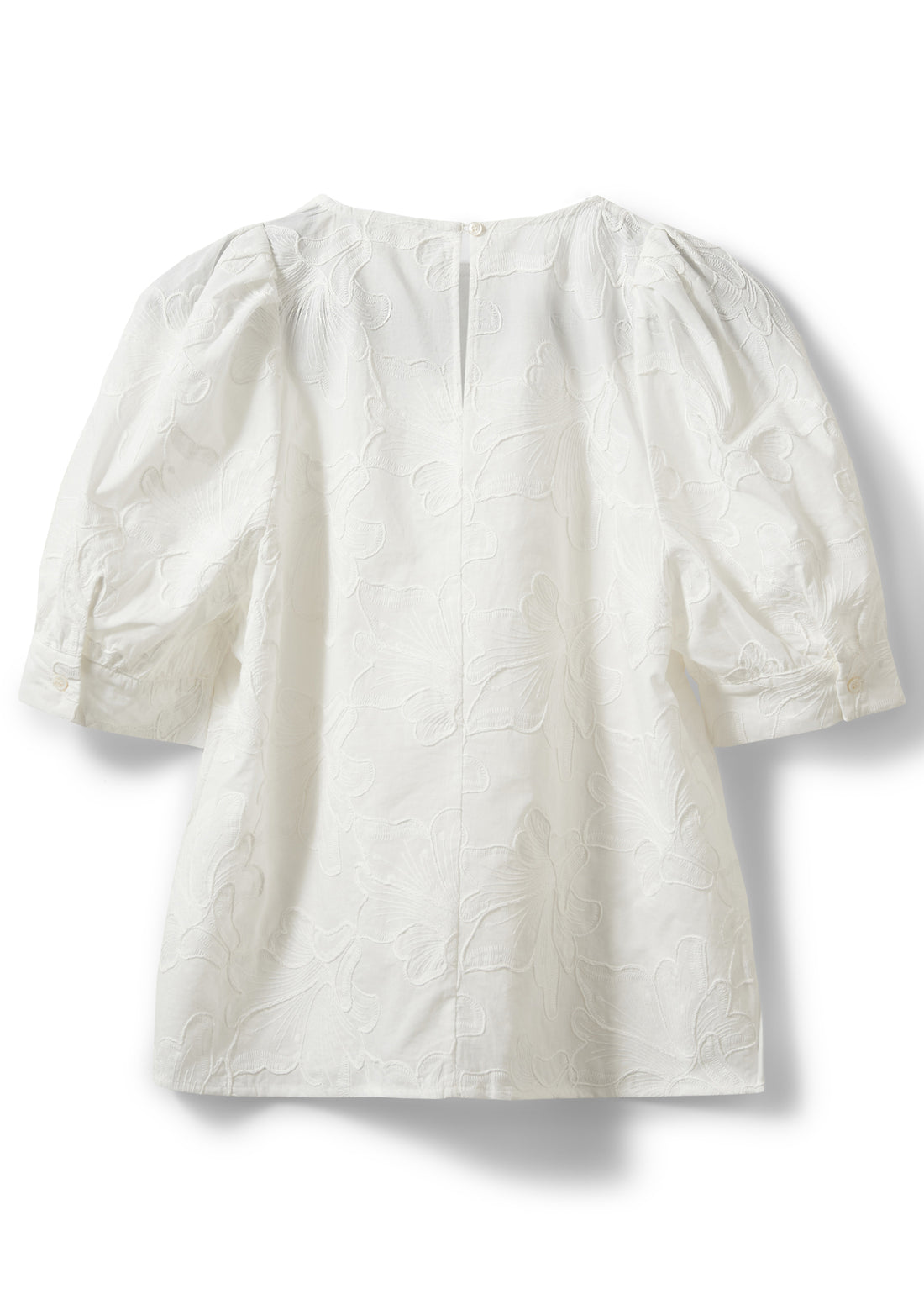 Sofie Schnoor Ahliasw Puff sleeve blouse white