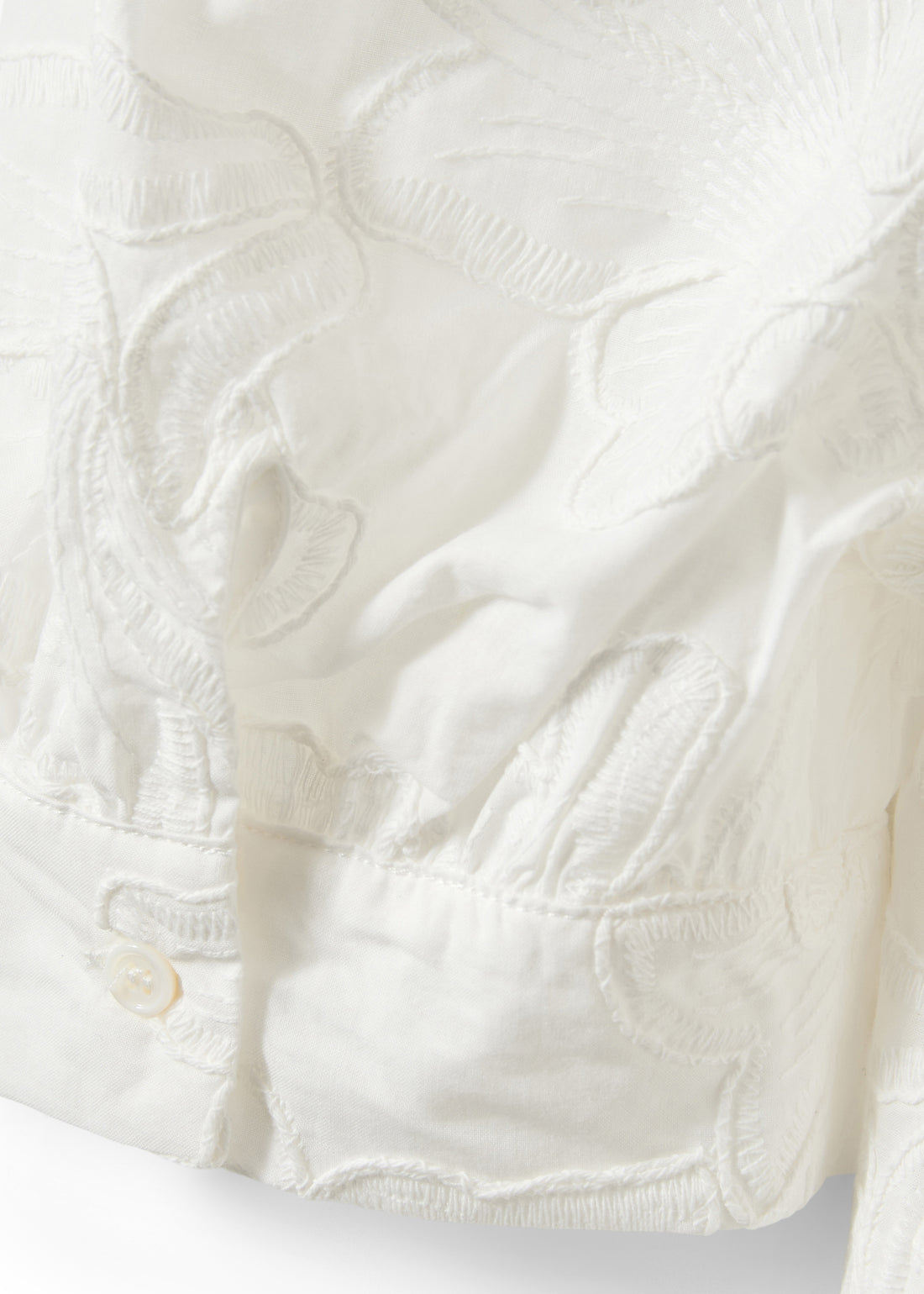 Sofie Schnoor Ahliasw Puff sleeve blouse white