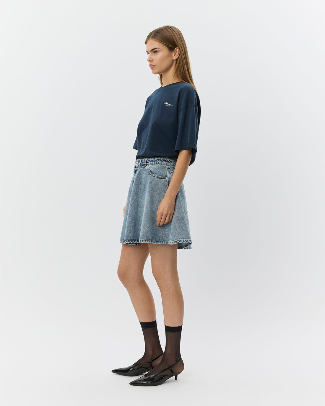 Sofie Schnoor Vera Boxy T-shirt S261430 Navy Blue