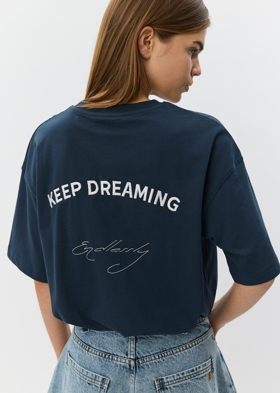 Sofie Schnoor Vera Boxy T-shirt S261430 Navy Blue