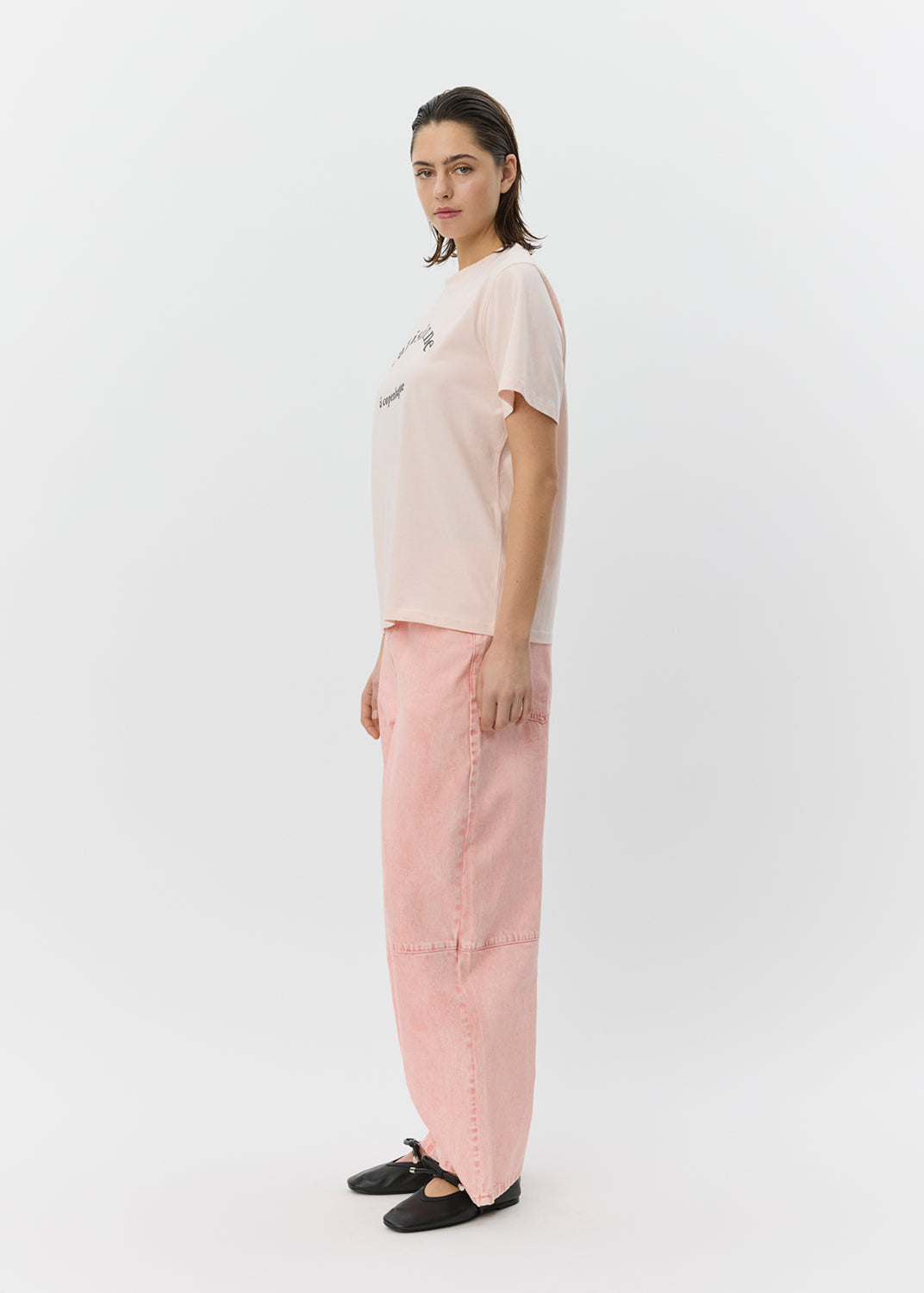 Sofie Schnoor Zena printed t-shirt Douce Pink