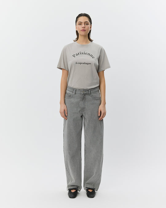 Sofie Schnoor Zena printed T-shirt grey