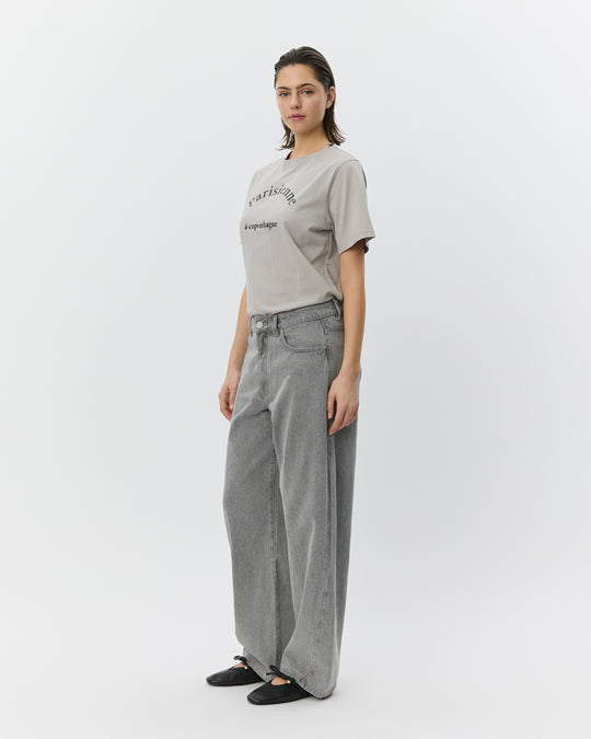 Sofie Schnoor Zena printed T-shirt grey