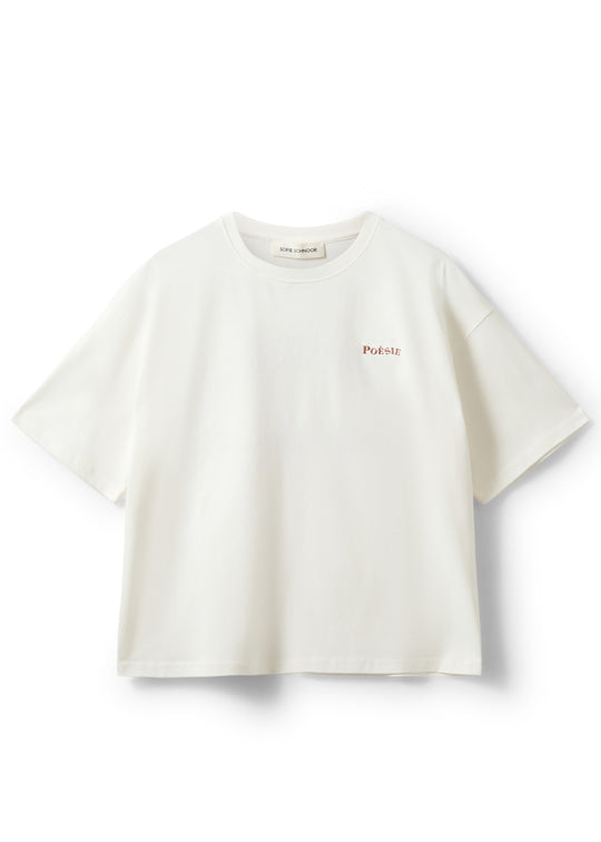 Sofie Schnoor Vera Boxy T-shirt White Alyssum
