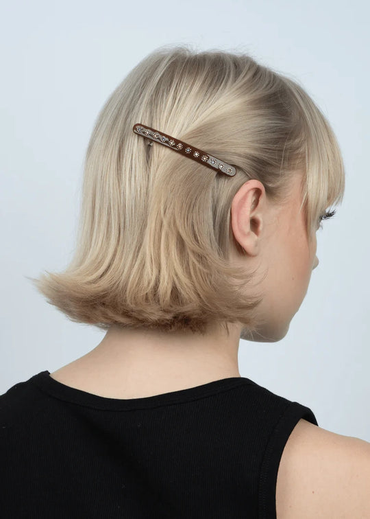 Sui Ava Evergreen Clip Brown