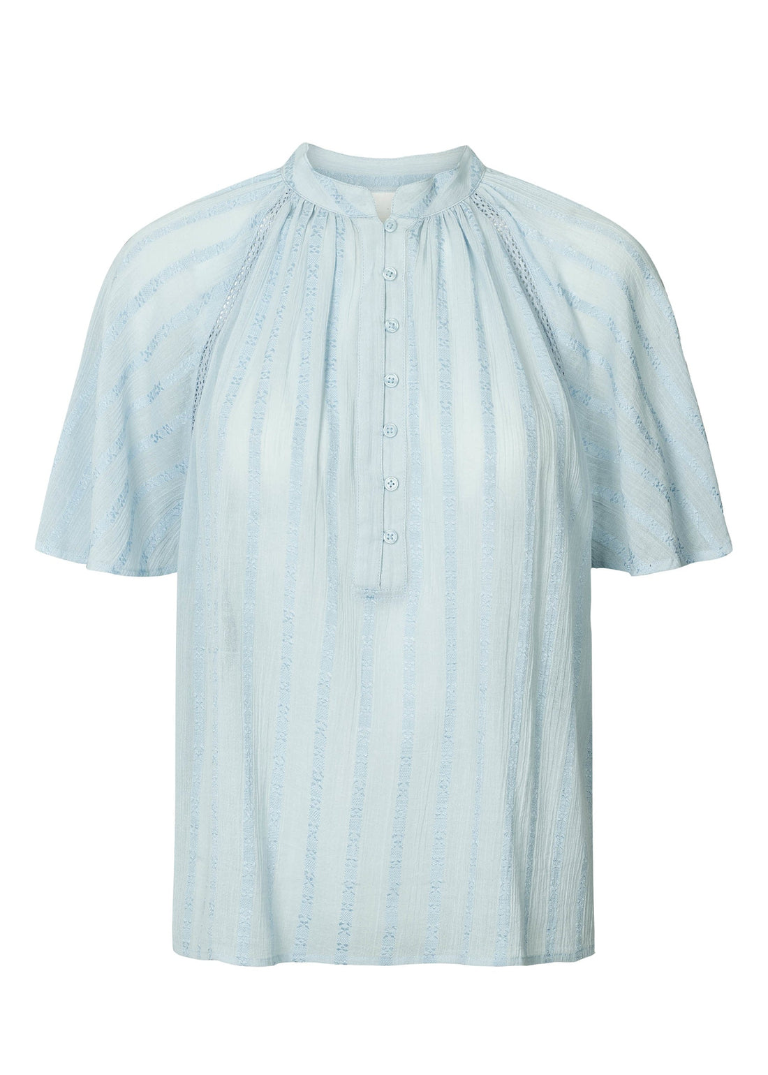 Project AJ117 Sandie Blouse Light Blue