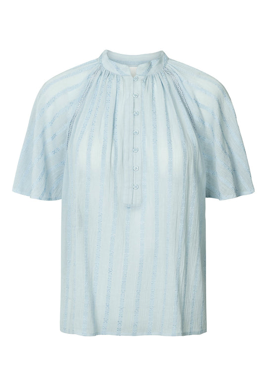 Project AJ117 Sandie Blouse Light Blue
