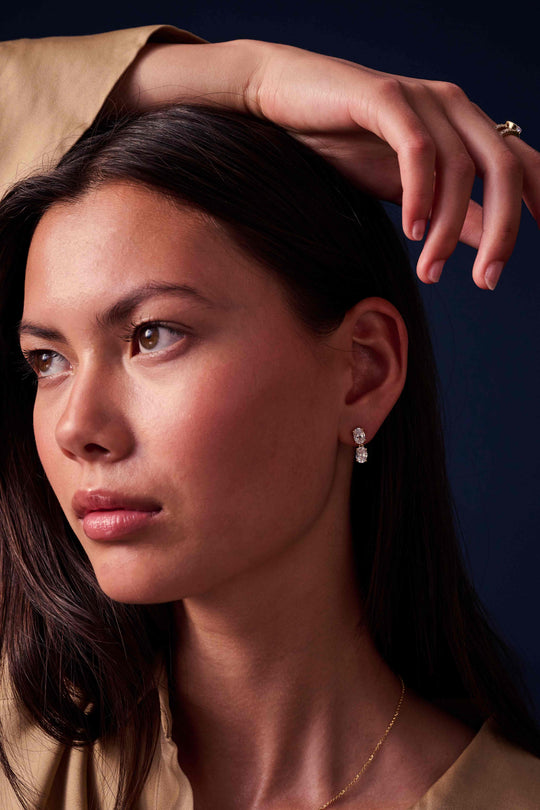 Sif Jakobsen Ellisse Due Piccolo Earrings