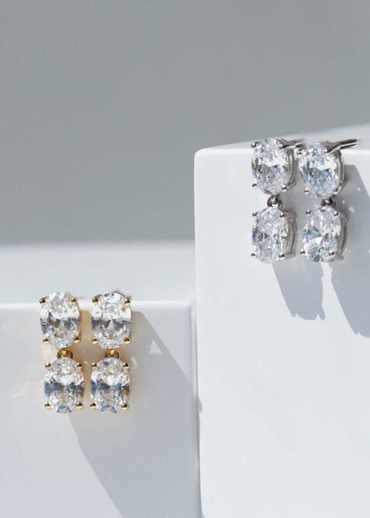 Sif Jakobsen Ellisse Due Piccolo Earrings