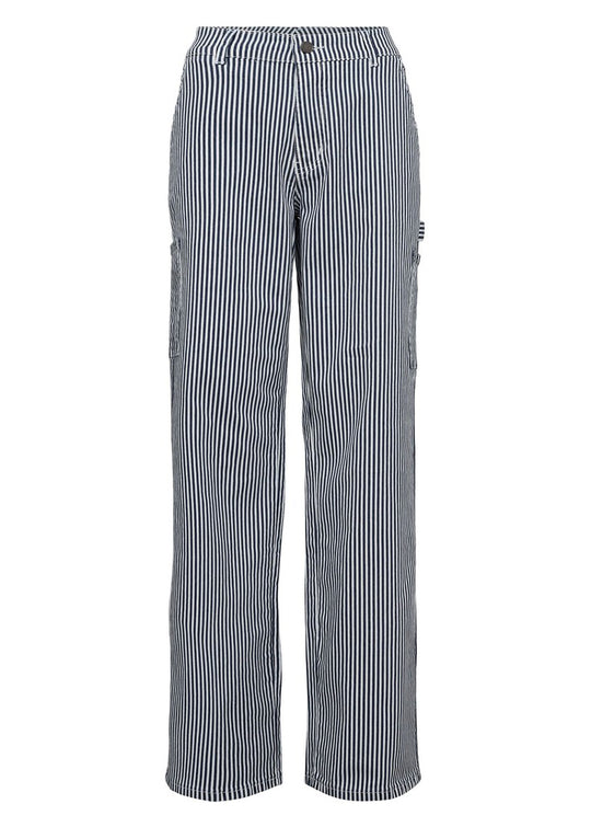 Sofie Schnoor SNOS250 Gittesw Trousers dark blue striped