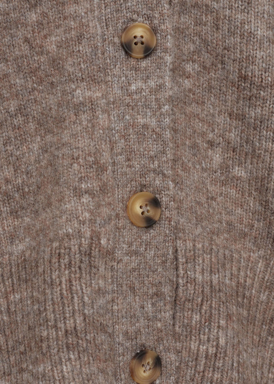 Sofie Schnoor Leva cardigan brown melange