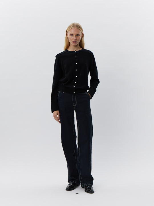 Sofie Schnoor SNOS431 Cissesw Cardigan Black