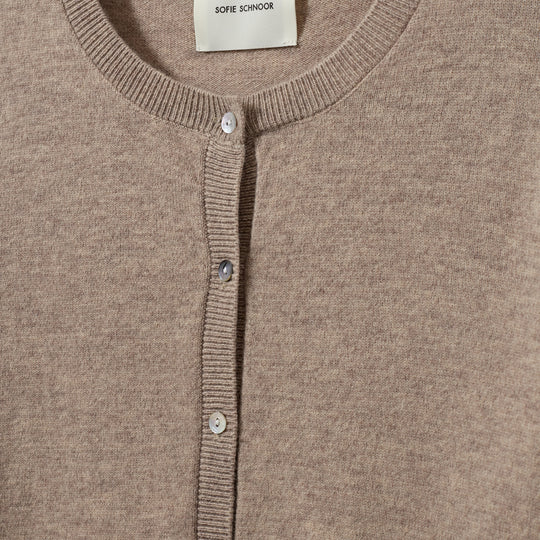 Sofie Schnoor SNOS431 Cissesw Cardigan Sand melange