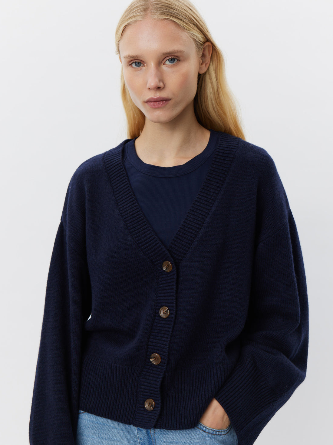 Sofie Schnoor Levasw cardigan Navy blue