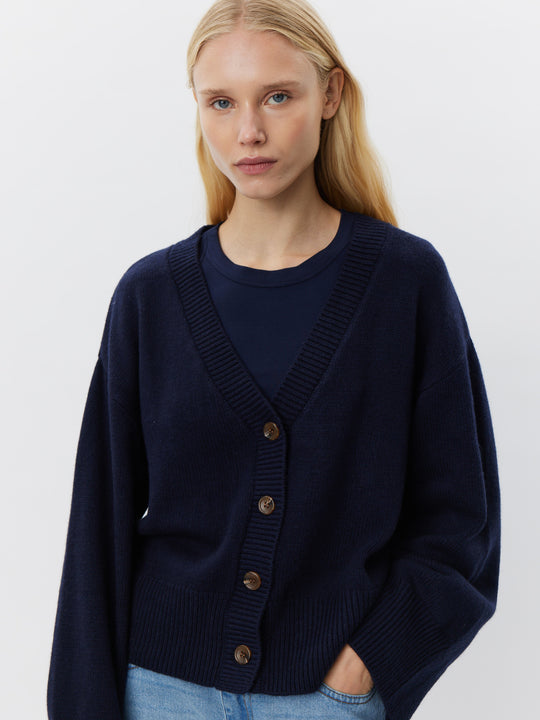 Sofie Schnoor Levasw cardigan Navy blue