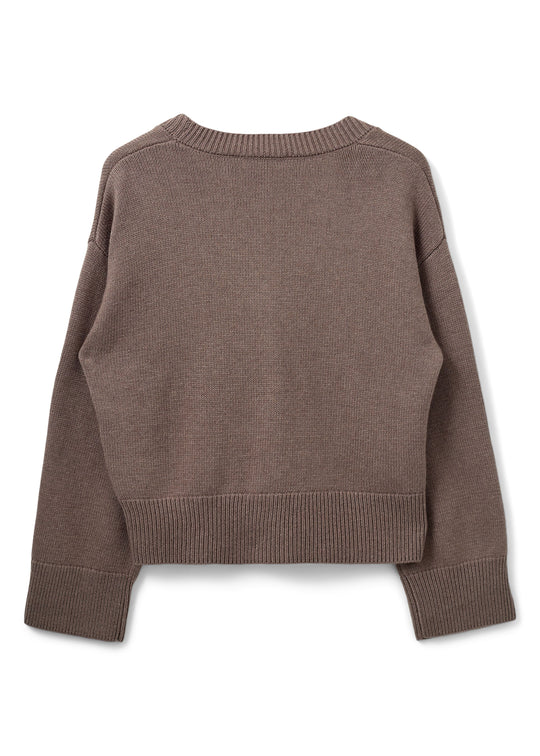 Sofie Schnoor Levasw cardigan Brown Fudge