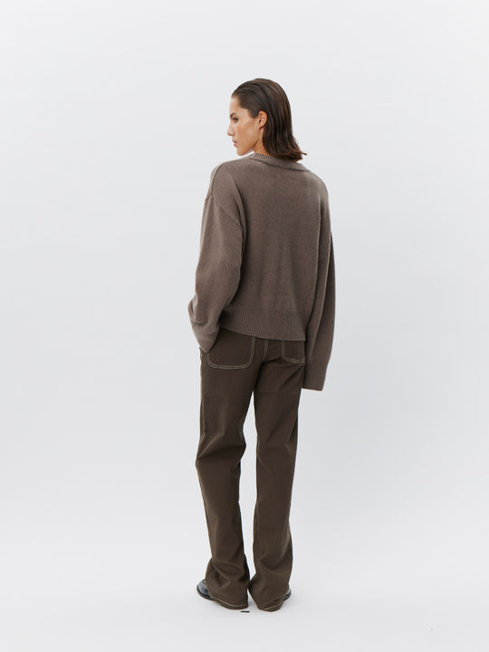 Sofie Schnoor Levasw cardigan Brown Fudge