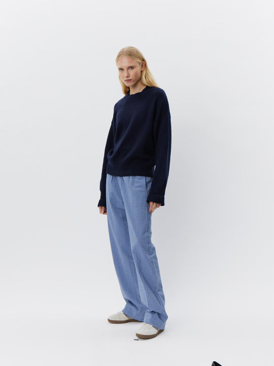 Sofie Schnoor Hope sweater navy blue snos541