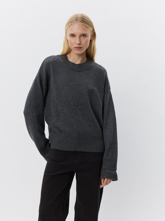 Sofie Schnoor Hope Sweater dark grey snos541
