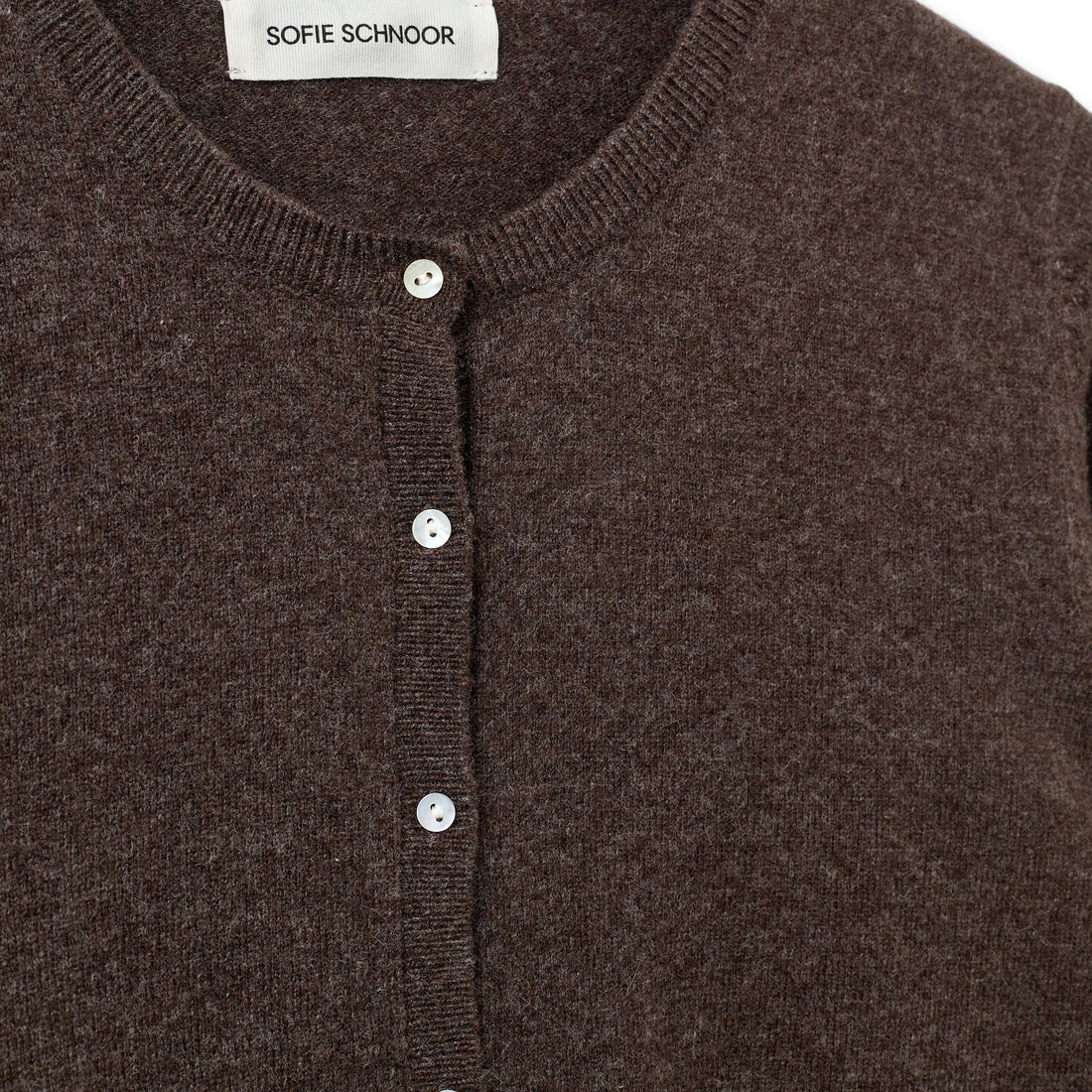 Sofie Schnoor Sunasw Cardigan SNOS420 Brown Fudge