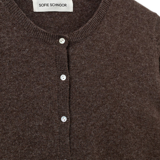 Sofie Schnoor Sunasw Cardigan SNOS420 Brown Fudge