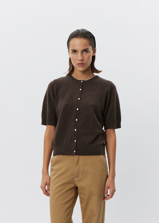 Sofie Schnoor Sunasw Cardigan SNOS420 Brown Fudge