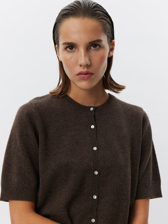 Sofie Schnoor Sunasw Cardigan SNOS420 Brown Fudge