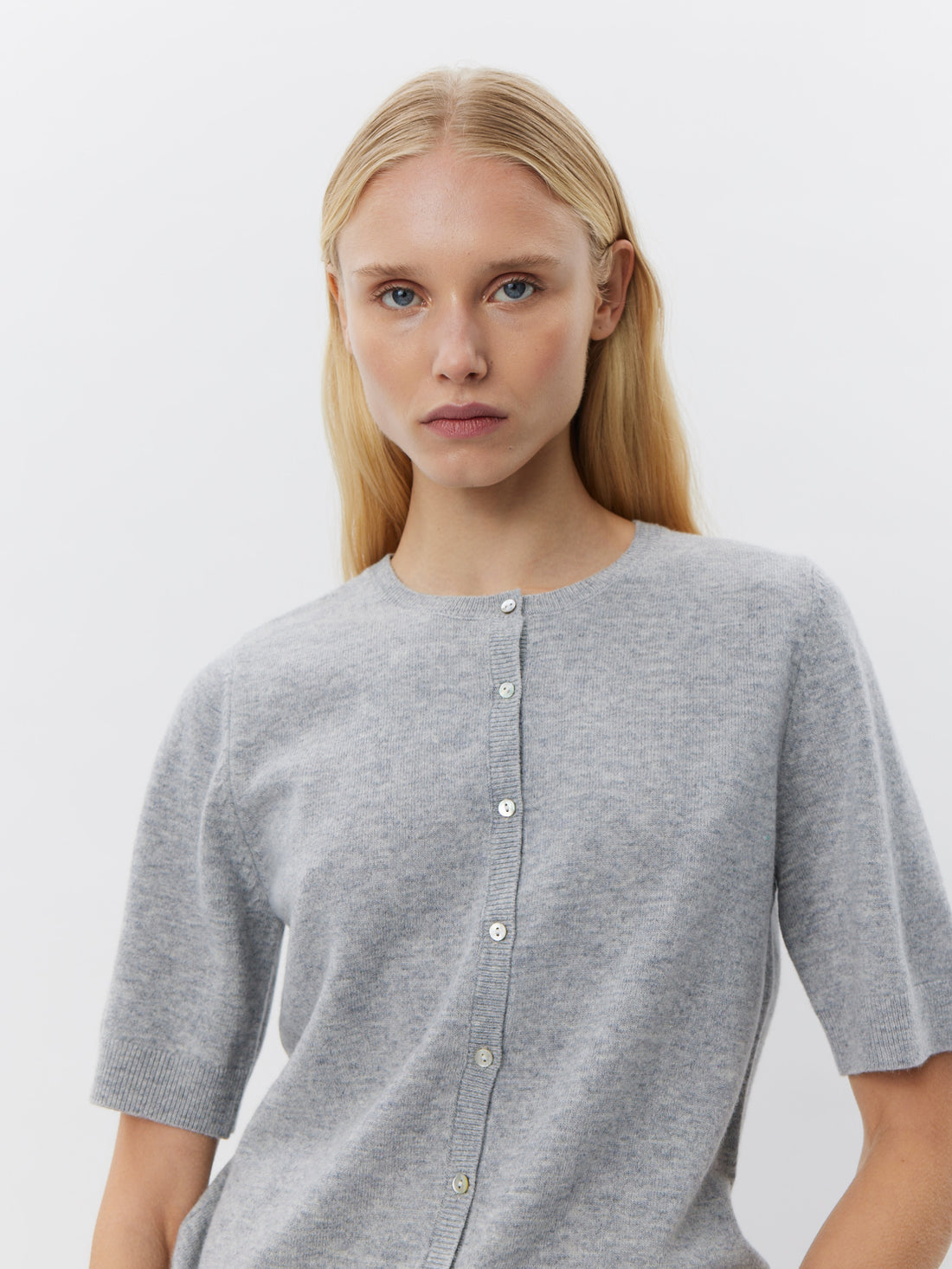 Sofie Schnoor Sunasw Cardigan SNOS420 Grey Melange