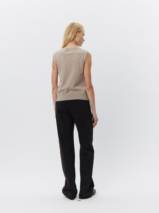 Sofie Schnoor Karlisw vest brown melange