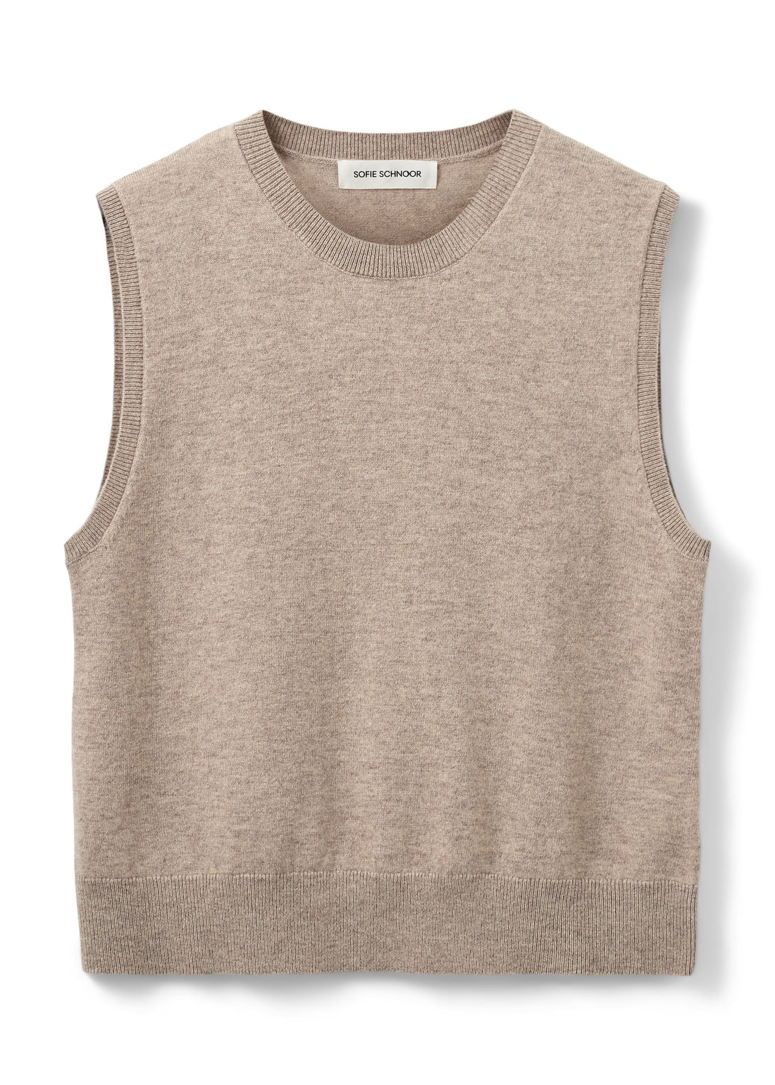 Sofie Schnoor Karlisw vest brown melange