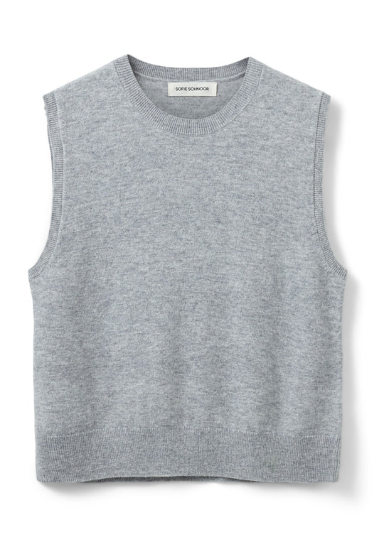 Sofie Schnoor Karlisw vest grey melange