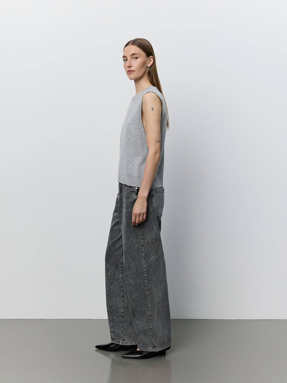 Sofie Schnoor Karlisw vest grey melange