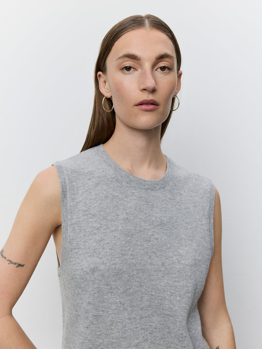 Sofie Schnoor Karlisw vest grey melange