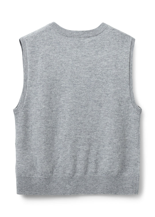 Sofie Schnoor Karlisw vest grey melange